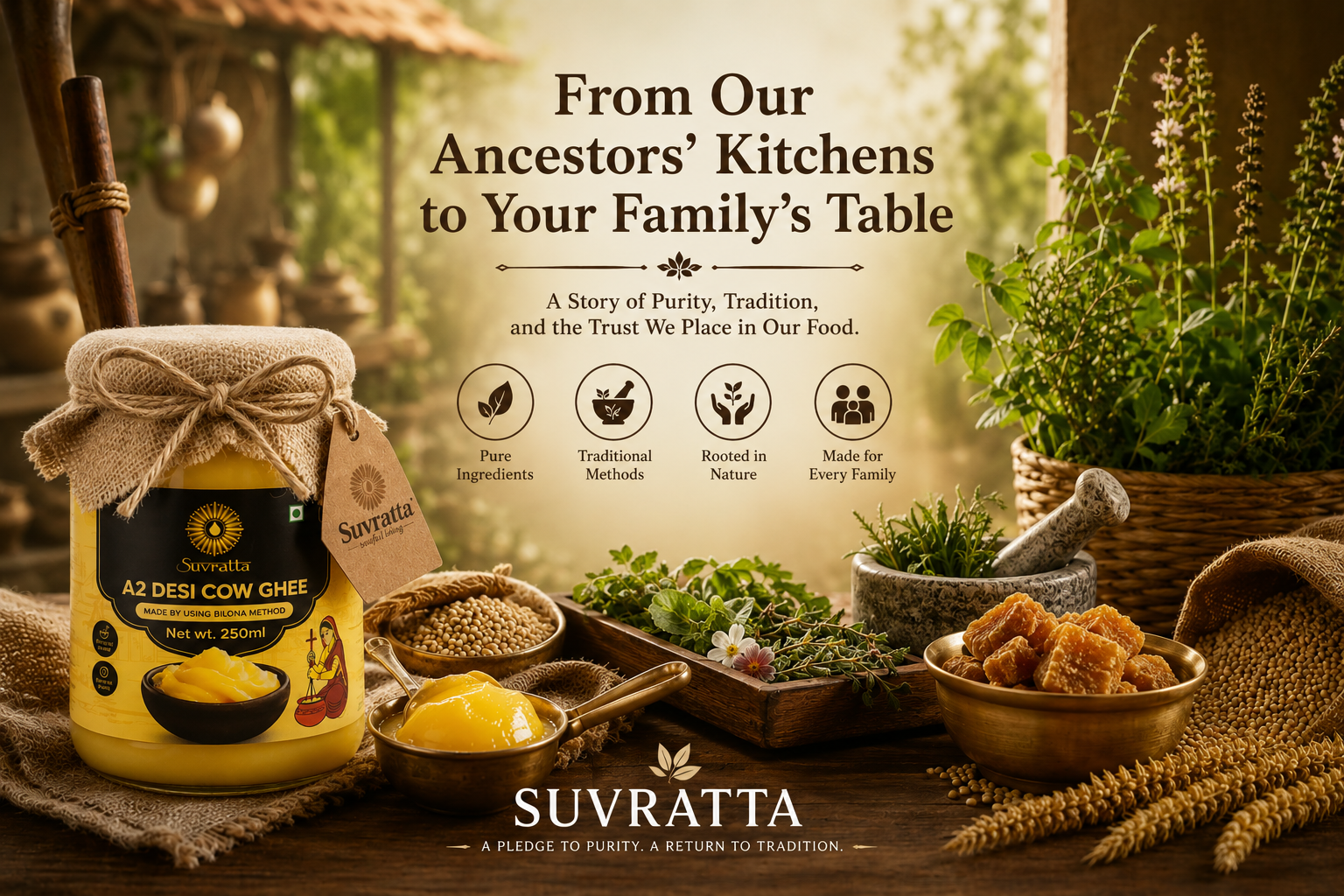 From Our Ancestor's Kitchens to Your Family's Table